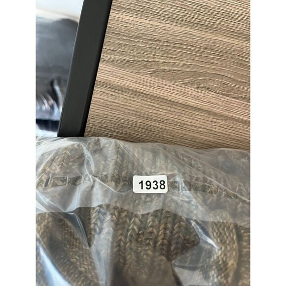 SOLD LL Bean Ribbed Chunky Knit Fisherman Sweater Men's XL Green Pullover Long - Picture 8 of 8